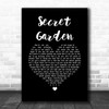 Bruce Springsteen Secret Garden Black Heart Song Lyric Quote Music Print