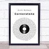 Arctic Monkeys Cornerstone Vinyl Record Song Lyric Quote Music Print