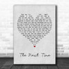 Cliff Richard The Next Time Grey Heart Song Lyric Quote Music Print