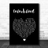 Counting Crows Colorblind Black Heart Song Lyric Quote Music Print
