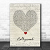 Lewis Capaldi Hollywood Script Heart Song Lyric Quote Music Print