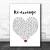 Biffy Clyro Re-arrange White Heart Song Lyric Quote Music Print