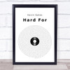 Kevin Gates Hard For Vinyl Record Song Lyric Quote Music Print