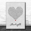 Slash Feat. Myles Kennedy Starlight Grey Heart Song Lyric Quote Music Print