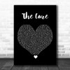 Little Mix The Cure Black Heart Song Lyric Quote Music Print