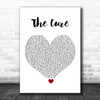 Little Mix The Cure White Heart Song Lyric Quote Music Print