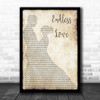 Lionel Richie & Mariah Carey Endless Love Man Lady Dancing Song Lyric Music Wall Art Print