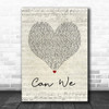 SWV Can We Script Heart Song Lyric Quote Music Print