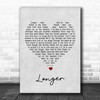 Dan Fogelberg Longer Grey Heart Song Lyric Quote Music Print