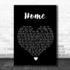 Freya Ridings Home Black Heart Song Lyric Quote Music Print