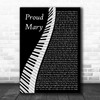 Tina Turner Proud Mary Piano Song Lyric Quote Music Print