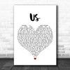 James Bay Us White Heart Song Lyric Quote Music Print