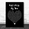 Josh Groban All I Ask Of You Black Heart Song Lyric Wall Art Print