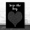 Avenged Sevenfold Seize the Day Black Heart Song Lyric Wall Art Print