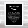 Orchestral Manoeuvres In The Dark One More Time Black Heart Song Lyric Wall Art Print