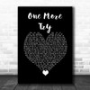 Jessie J One More Try Black Heart Song Lyric Wall Art Print