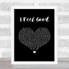 Beres Hammond I Feel Good Black Heart Song Lyric Wall Art Print