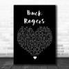 Feeder Buck Rogers Black Heart Song Lyric Wall Art Print
