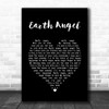 The Penguins Earth Angel Black Heart Song Lyric Wall Art Print