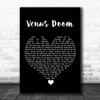 HIM Venus Doom Black Heart Song Lyric Wall Art Print