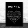 Vince Gill Look At Us Black Heart Song Lyric Wall Art Print