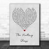 Ed Sheeran The Parting Glass Grey Heart Song Lyric Music Wall Art Print