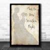 Billy Currington Must Be Doin' Somethin' Right Man Lady Dancing Song Lyric Wall Art Print