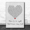 The Smiths There Is A Light That Never Goes Out Grey Heart Song Lyric Music Wall Art Print