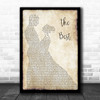 Tina Turner The Best Man Lady Dancing Song Lyric Wall Art Print