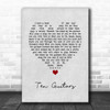Engelbert Humperdinck Ten Guitars Grey Heart Song Lyric Wall Art Print