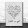 The Penguins Earth Angel Grey Heart Song Lyric Wall Art Print