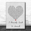 Blind Pilot 3 Rounds And A Sound Grey Heart Song Lyric Music Wall Art Print