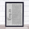 Panic! At The Disco Roaring 20s Grey Rustic Script Song Lyric Wall Art Print Panic! At The Disco Roaring 20s Grey Rustic Script Song Lyric Wall Art Print
