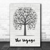 Christy Moore The Voyage Music Script Tree Song Lyric Wall Art Print