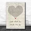 Taylor Swift Look What You Made Me Do Script Heart Song Lyric Wall Art Print