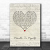 Tori Kelly Minute To Myself Script Heart Song Lyric Wall Art Print