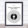 Omar There's Nothing Like This Vinyl Record Song Lyric Wall Art Print