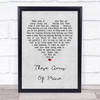 Otis Redding These Arms Of Mine Grey Heart Song Lyric Music Wall Art Print