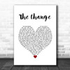 Garth Brooks The Change White Heart Song Lyric Wall Art Print