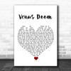 HIM Venus Doom White Heart Song Lyric Wall Art Print