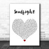 The Revivalists Soulfight White Heart Song Lyric Wall Art Print