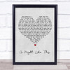 The Cure A Night Like This Grey Heart Song Lyric Music Wall Art Print