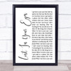 Debbie Gibson Lost In Your Eyes White Script Song Lyric Wall Art Print