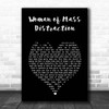 Alice Cooper Woman of Mass Distraction Black Heart Song Lyric Print