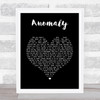 Angels & Airwaves Anomaly Black Heart Song Lyric Print