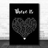 Boxcar Racer There Is Black Heart Song Lyric Print