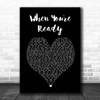 Brian Fallon When You're Ready Black Heart Song Lyric Print