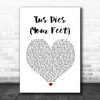 Nahko And Medicine For The People Tus Pies (Your Feet) Heart Song Lyric Music Wall Art Print