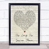 Charice As Long As You're There Script Heart Song Lyric Print