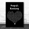 Cher Angels Running Black Heart Song Lyric Print